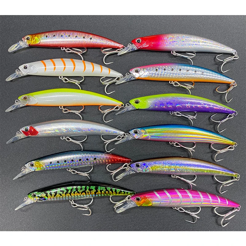 Wobbler Pececillo hundido 110 mm – Cebo duro para lucio - imagen 4