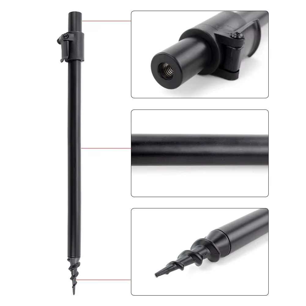 Hirisi Rod Pod de aluminio para carpfishing soporte estable ajustable - imagen 5