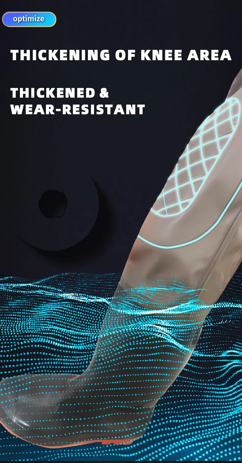 Pantalones impermeables NUNATAK para pesca y vadear en roca invernal - imagen 3