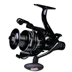 Carrete giratorio Okuma con copa de alambre – 5,2:1 y 4,7:1