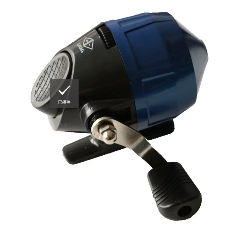 Mango de carrete para pesca - acero y plastico - proteccion muneca - imagen 4