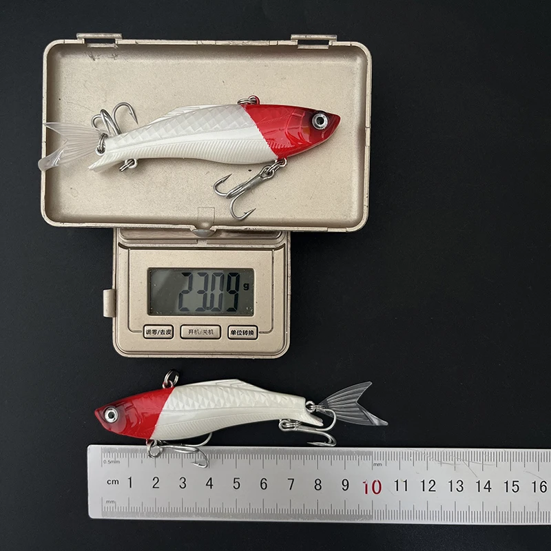 Señuelos minnow popper vib para agua salada y dulce, largo alcance - imagen 5