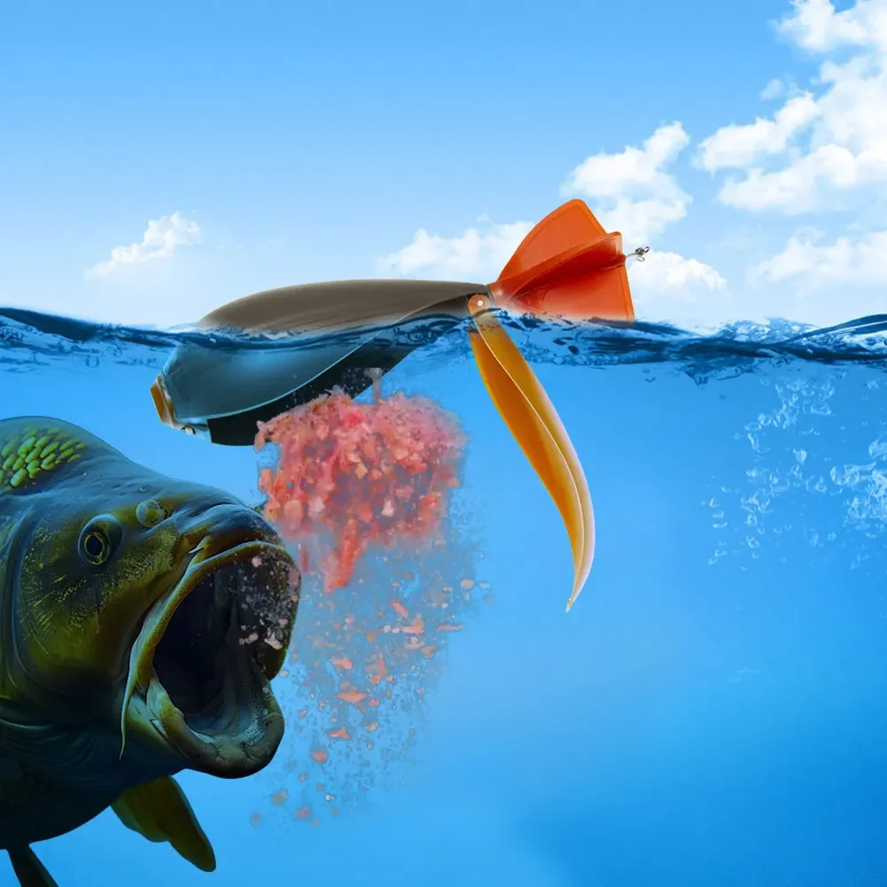 Lanzador de pellets CarpFeeder Bomb BRAVMACK – flotante feeder - imagen 2