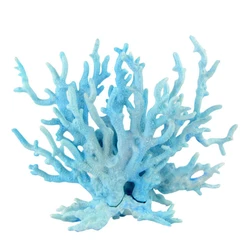 Decoración acuario coralina artificial con plantas y paisaje