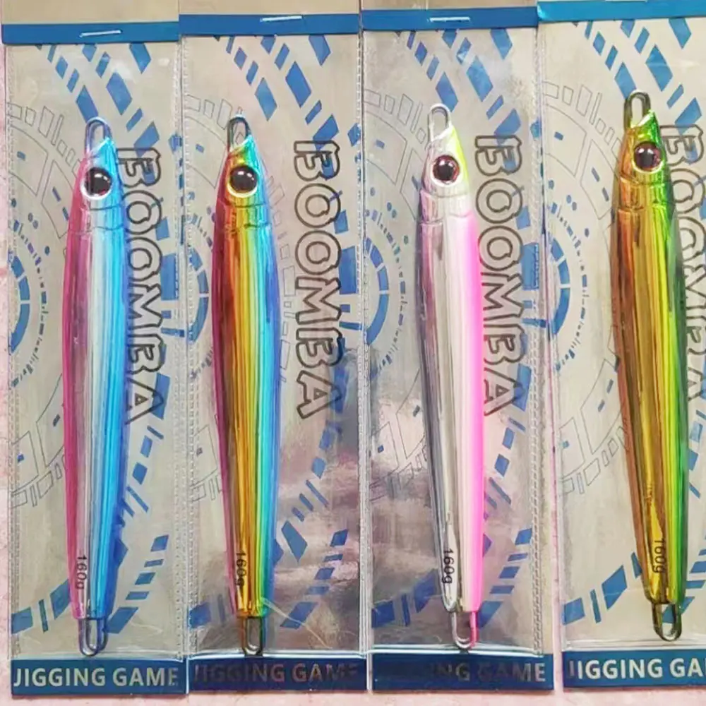 Jig rápido de metal hundible – Galvanoplastia láser para pesca en mar