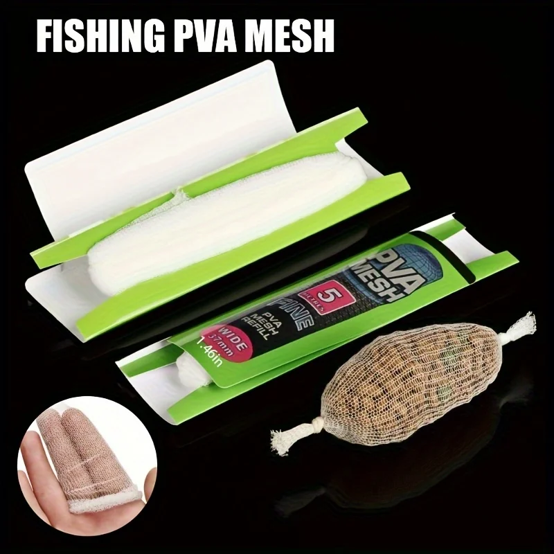 Redes de PVA solubles en agua para cebos de carpa – malla - imagen 3
