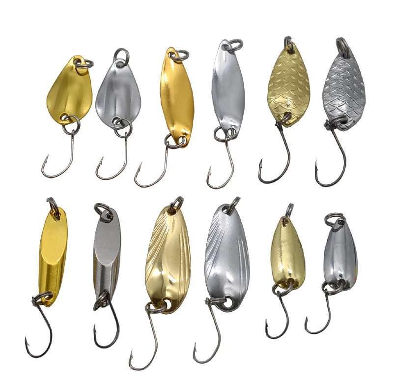 Jigbait de pesca con cucharones duros para agua dulce - imagen 5