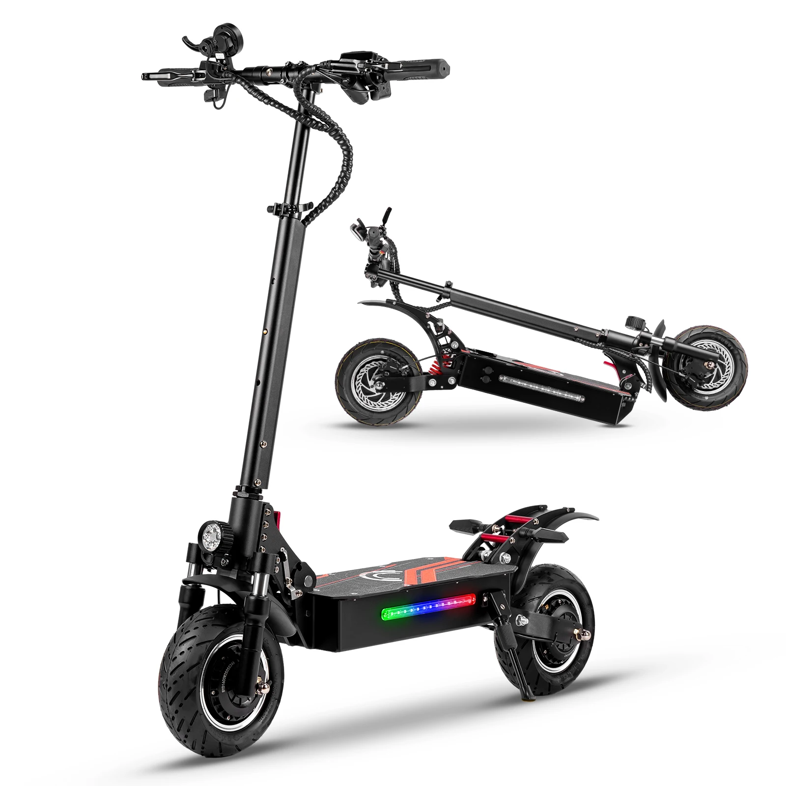 Patinete eléctrico plegable BOYUEDA Q7Pro todoterreno silencioso
