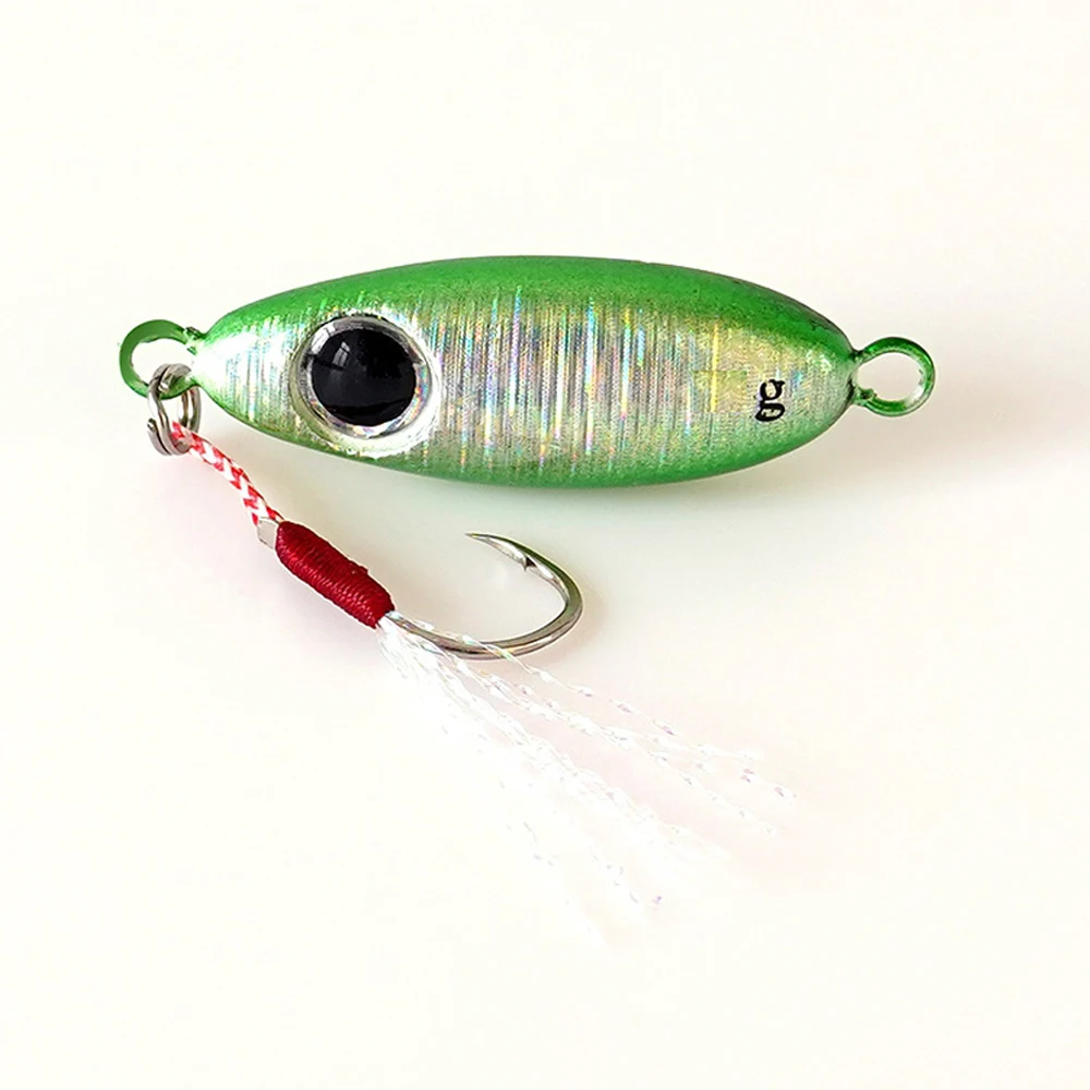Micro Jig Metálico para Pesca desde Orilla en Agua Salada