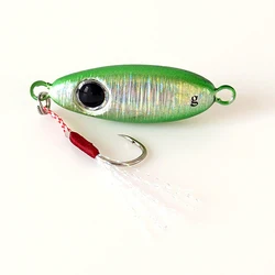 Micro Jig Metálico para Pesca desde Orilla en Agua Salada