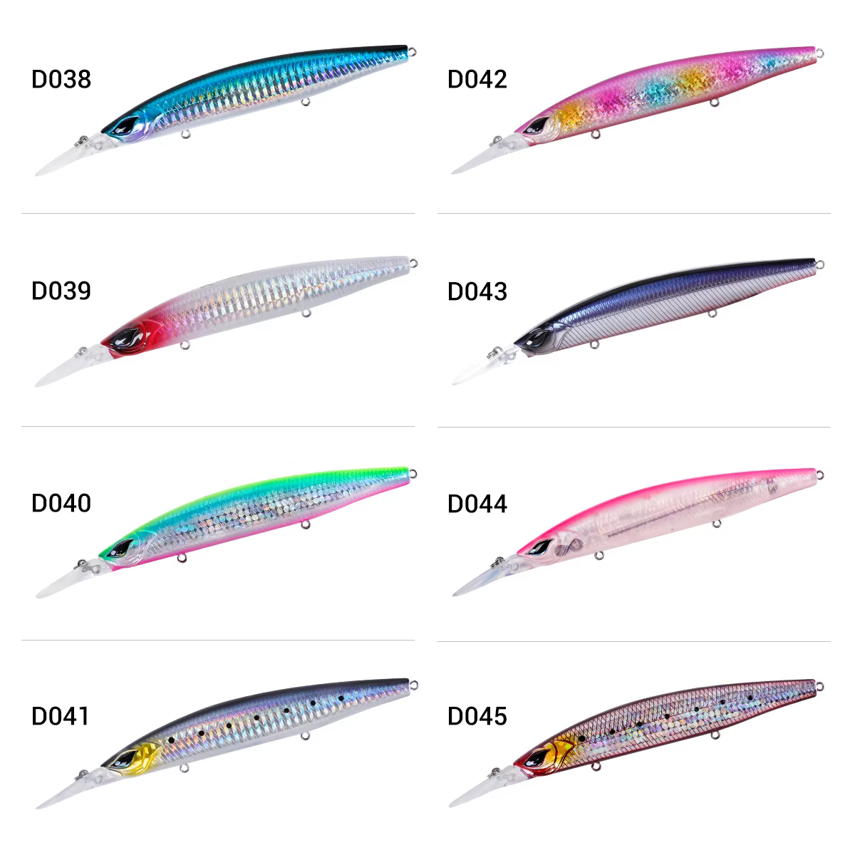 Kishimoto Jerkbait Minnow señuelo hundidor de labio largo para pesca - imagen 2