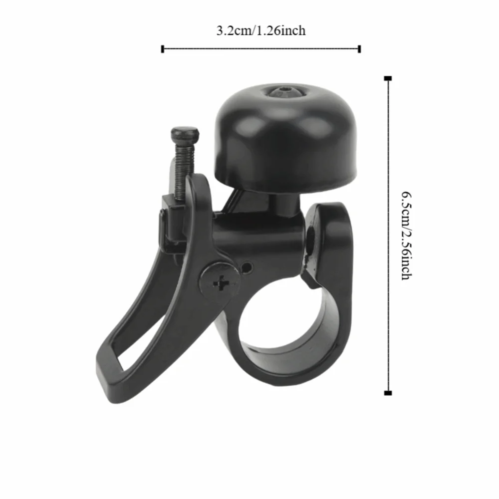 Campana negra para patinete eléctrico