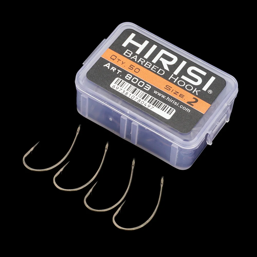 Hirisi Anzuelos carpa con púas acero inoxidable carbono - imagen 4