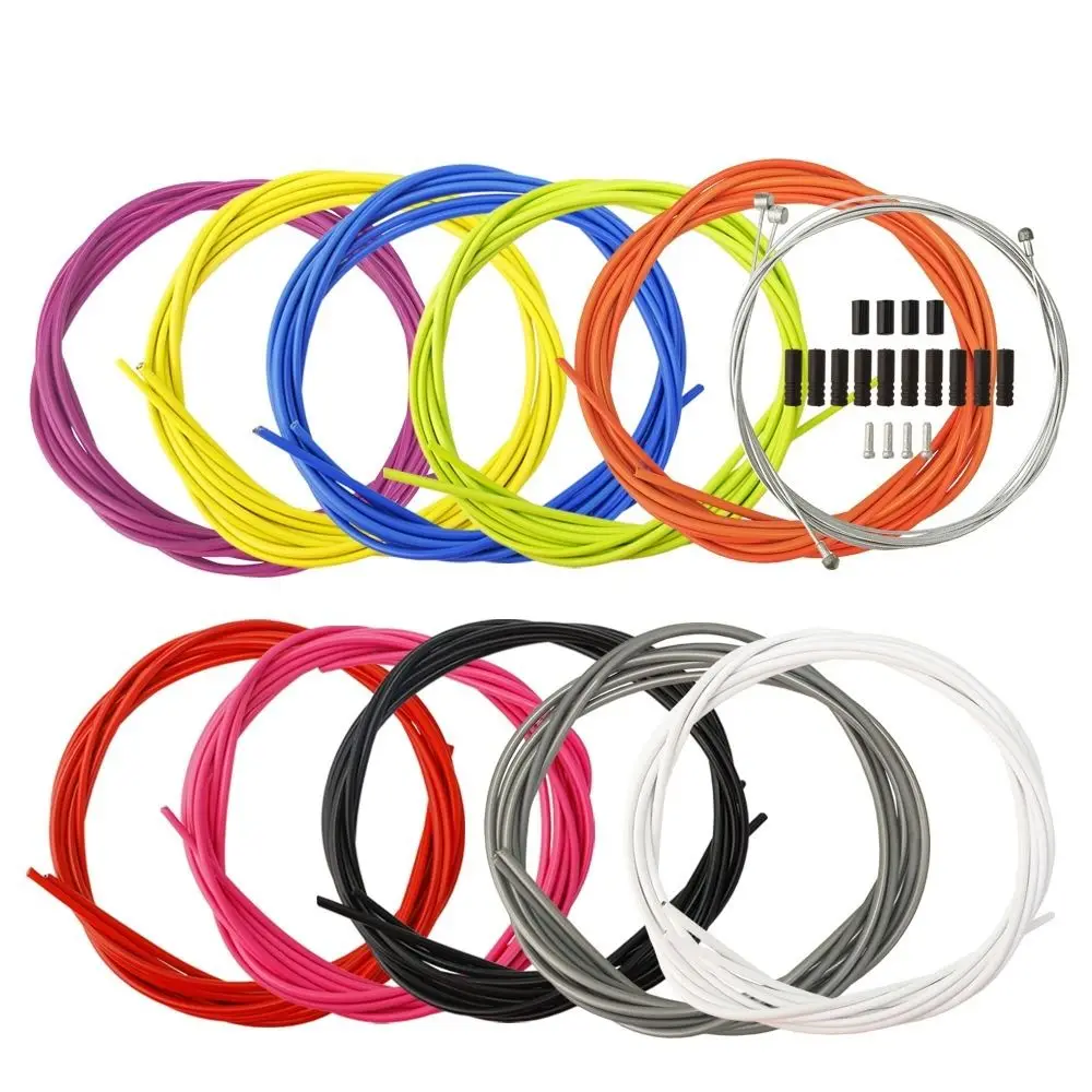 Cable de cambio MTB universal con funda PVC y terminal - imagen 5