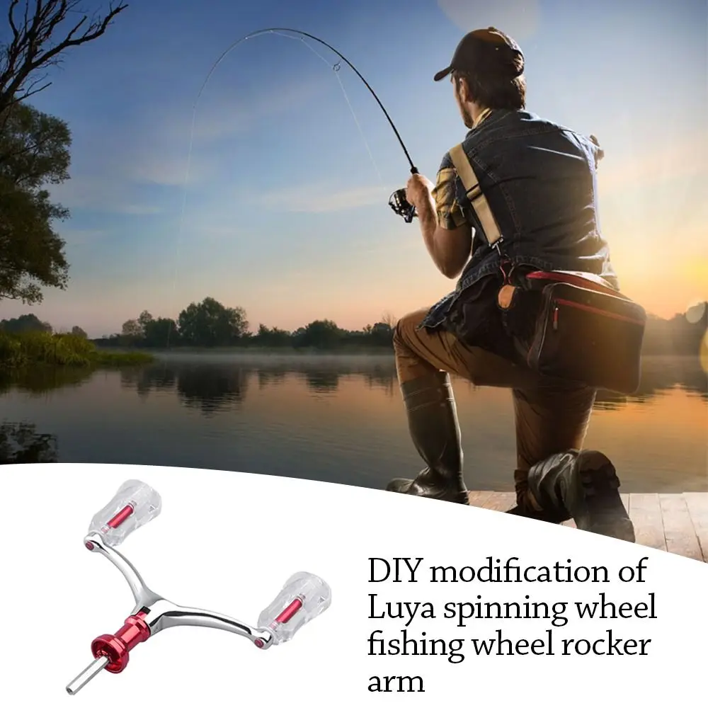 Carrete de pesca aluminio – Mango hueco plegable ligero para spinning - imagen 2