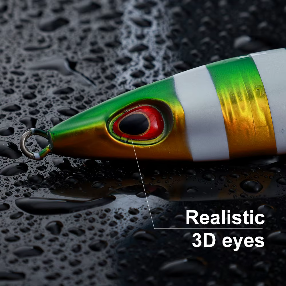 Jigging Pro Jig lento para pesca en agua salada – Señuelo brillante - imagen 3