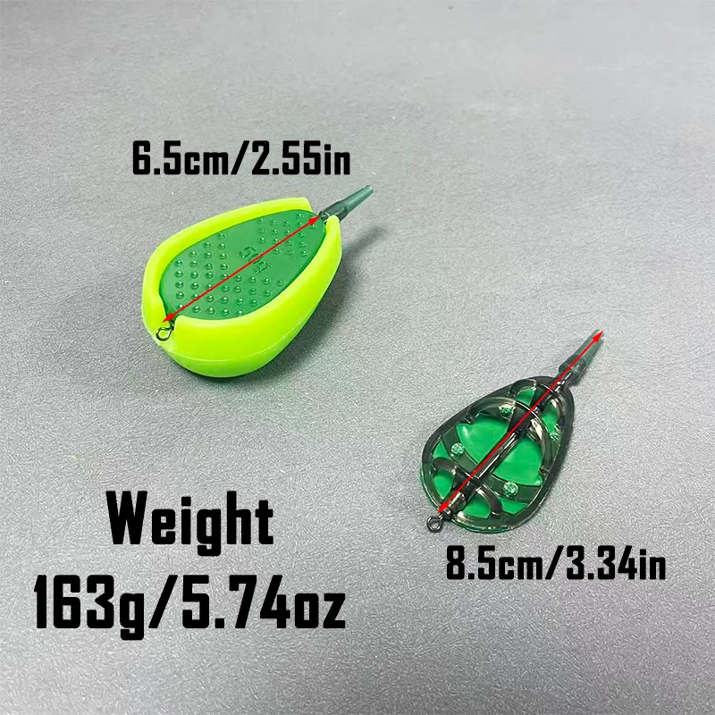 Detalle del alimentador con jaula para cebo