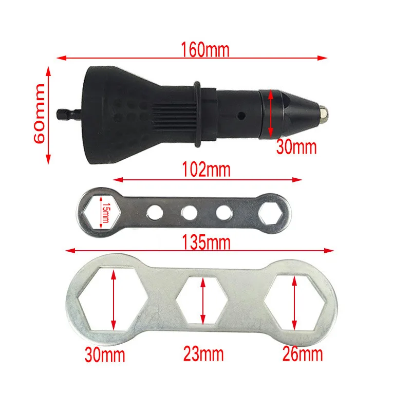 Adaptador eléctrico para remaches de pesca - imagen 5