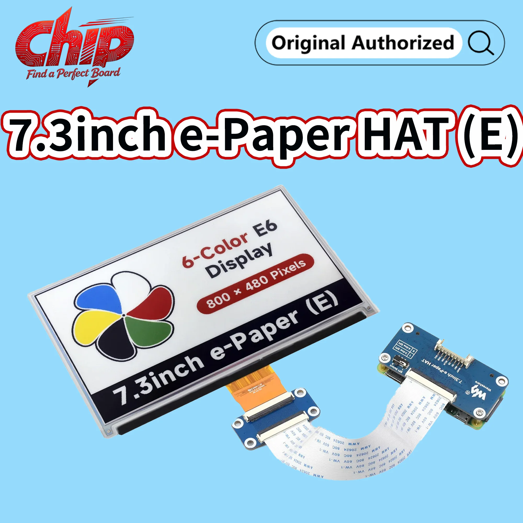 Pantalla e-ink de tinta electrónica SPI para Raspberry Pi - imagen 5