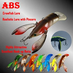 Señuelo Langosta ABS Doble Garra – Hundimiento Lento para Agua Dulce