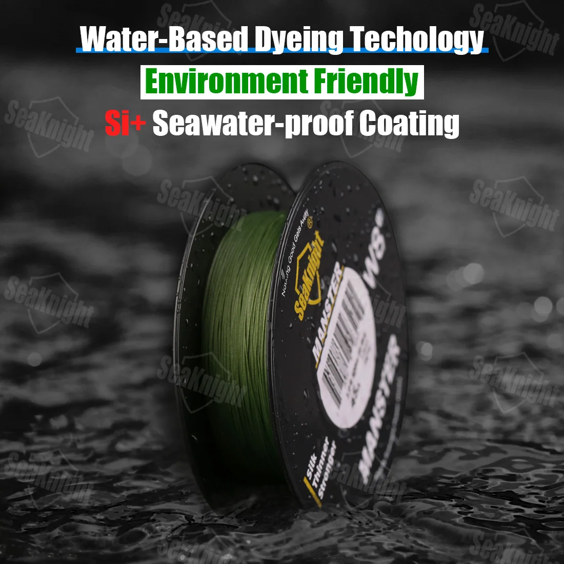 SeaKnight W8II Línea Trenzada PE 8 Hebradas para Agua Salada - imagen 4