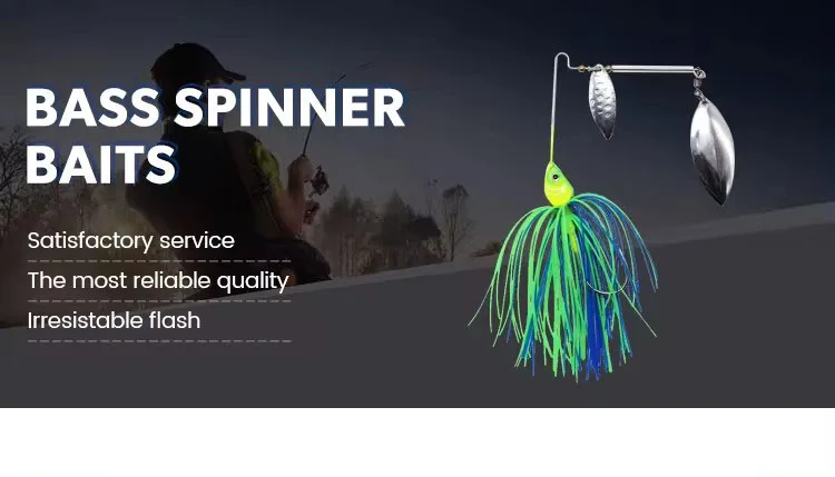 Señuelo de pesca T-bait con purpurina y gancho de manivela