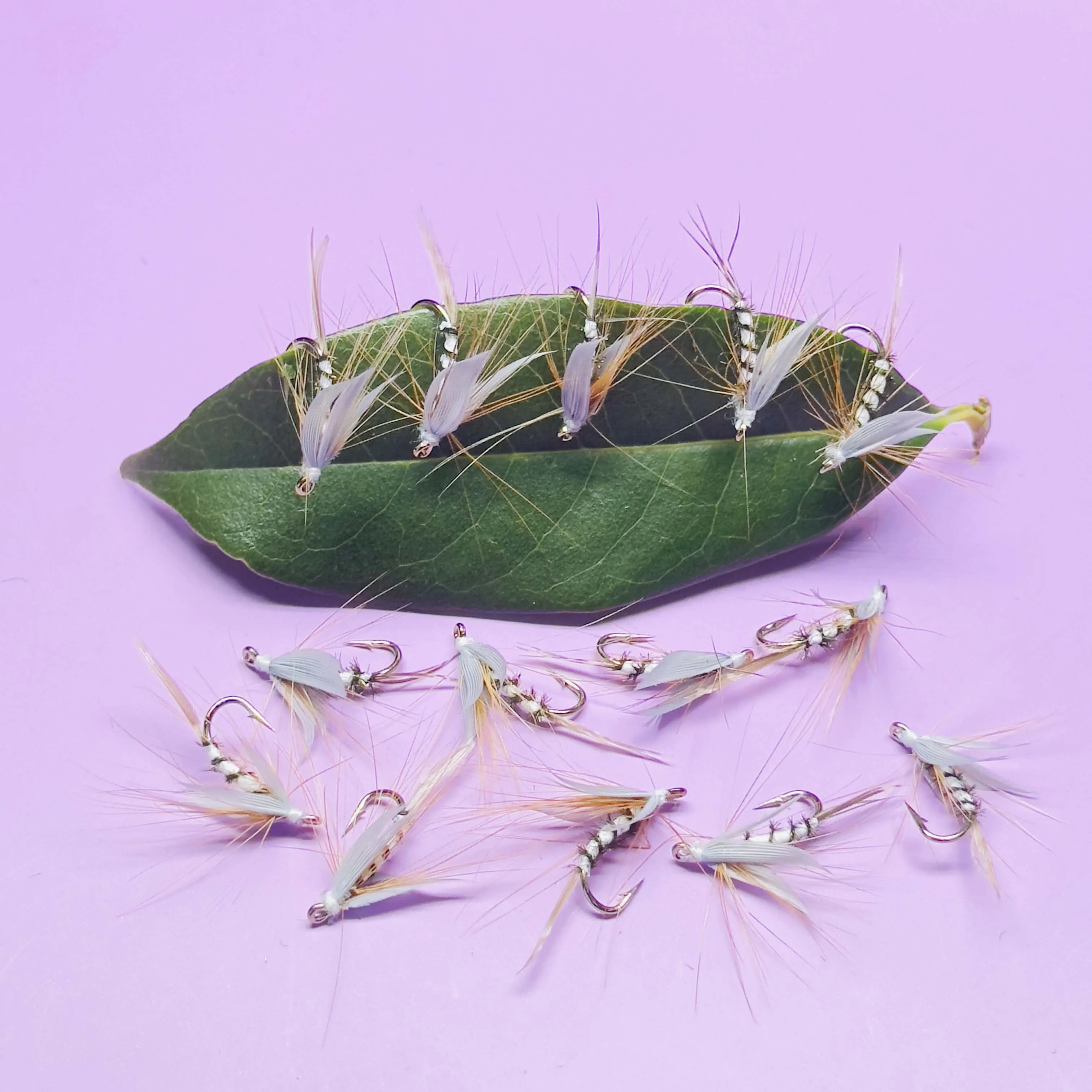Mosca húmeda biónica para pesca: trucha, salmón y lubina - imagen 3