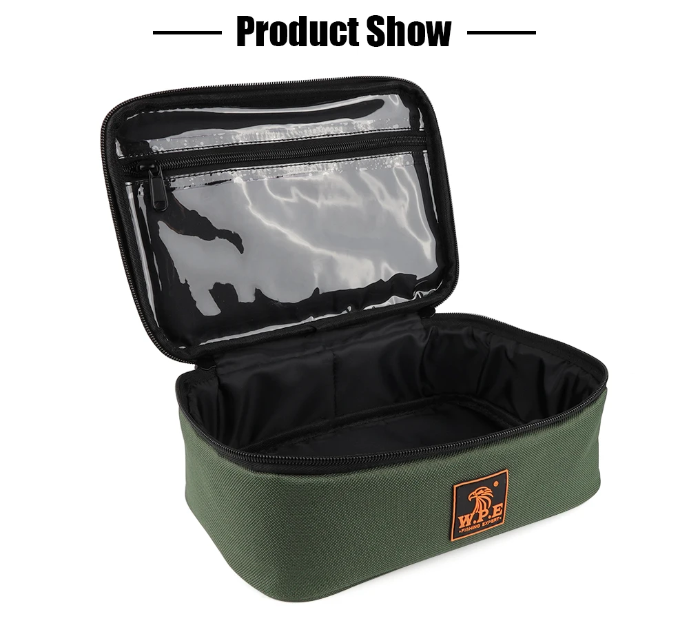 Bolsa cerrada y lista para llevar en una sesión de pesca