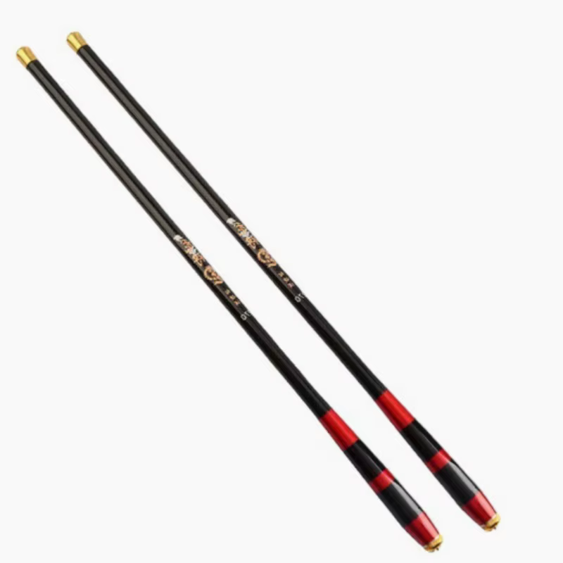 Caña telescópica de carbono ultraligera – Ideal para pesca con mosca - imagen 2