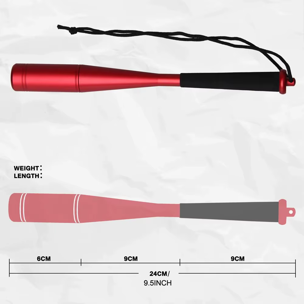 Whacker de pesca portátil aleación aluminio mango antideslizante - imagen 5