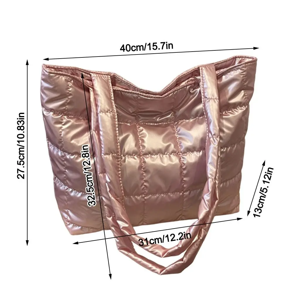 Bolso de hombro informal de color liso