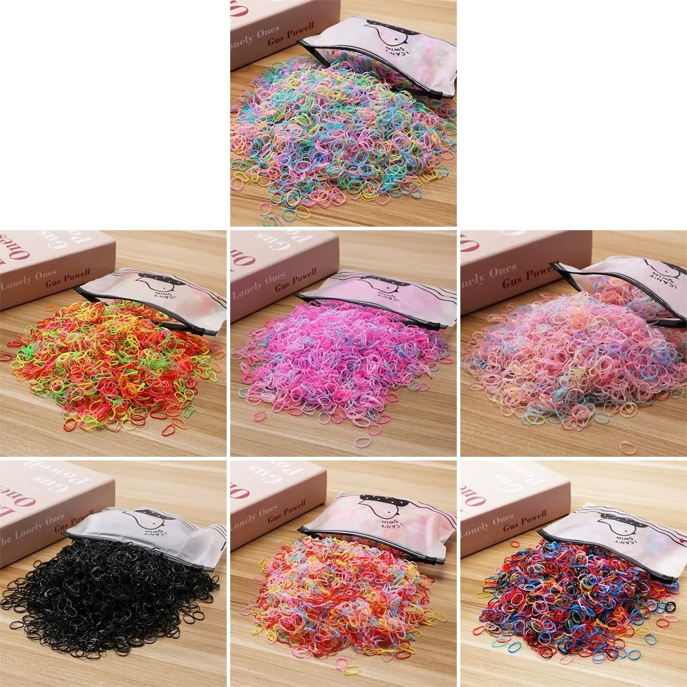 Coleteros elásticos desechables antideslizantes suaves de colores - imagen 2