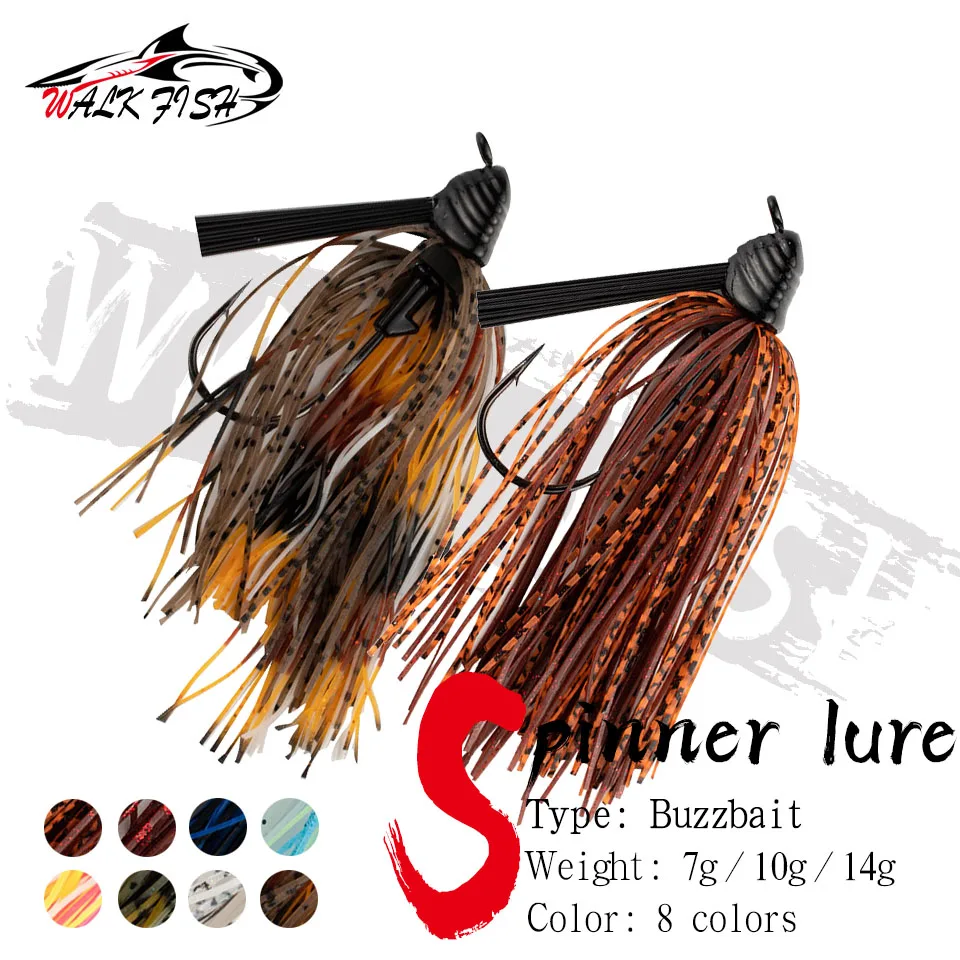 Señuelo Chatterbait Walk Fish – Spinner para lubina y lucioperca
