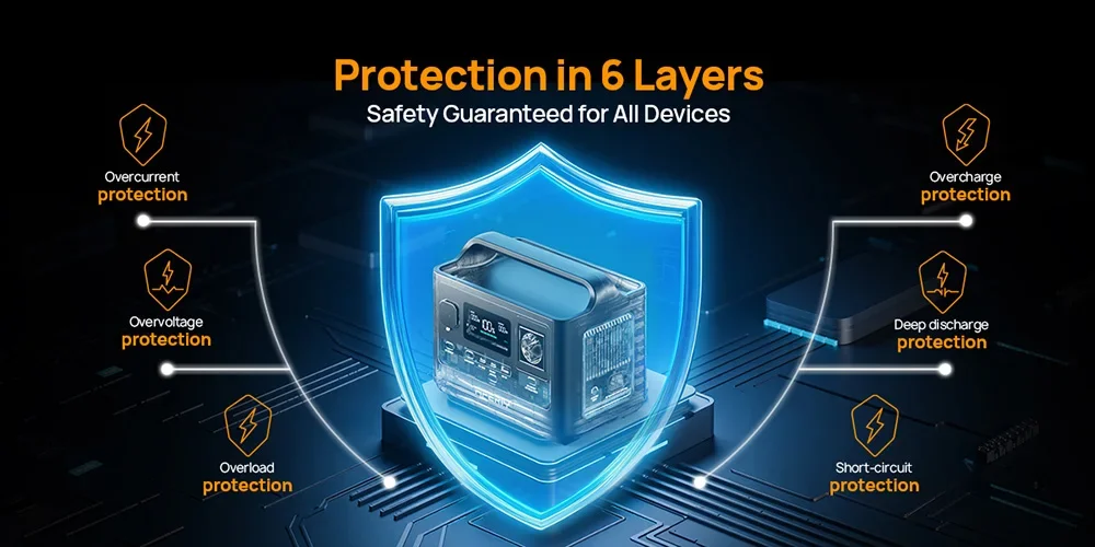 Detalle de la batería LiFePO4 y seguridad