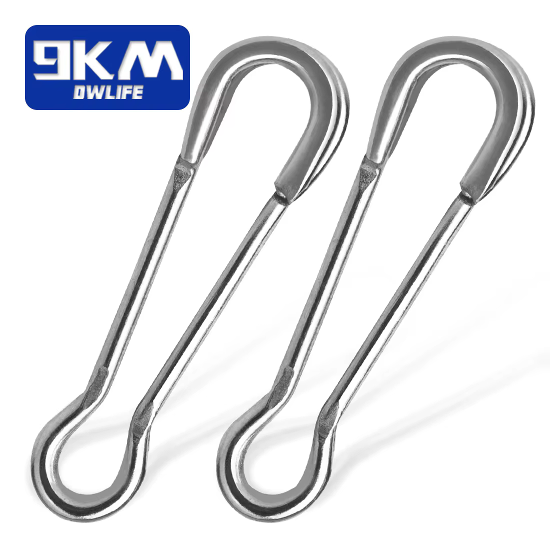 Conector señuelo acero inoxidable a presión para pesca lubina y carpa - imagen 5
