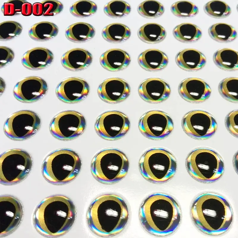 Ojo 3D aplicado sobre señuelo de superficie