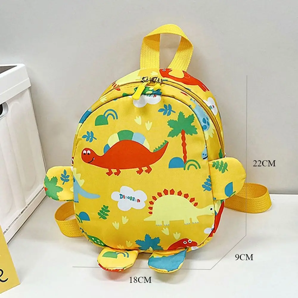 Mochila infantil de nailon con dinosaurios para jardín de niños - imagen 5