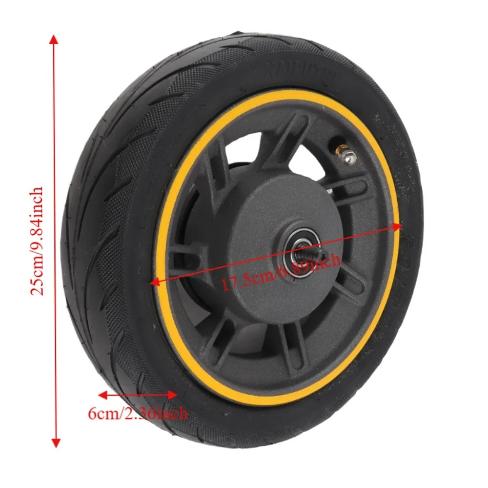 Rueda delantera para scooter eléctrico Ninebot Max G30 vista frontal