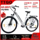 Bicicleta eléctrica TTGO de aluminio ligera para uso diario