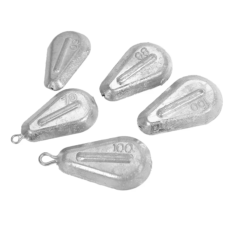 Plomo Plano con Anilla para Surfcasting