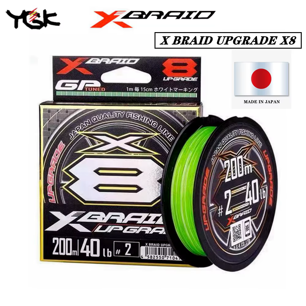 YGK X-BRAID UPGRADE X8 – Línea trenzada PE de 8 hilos - imagen 4