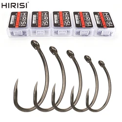 Hirisi anzuelos sin espinas de acero inoxidable alto carbono