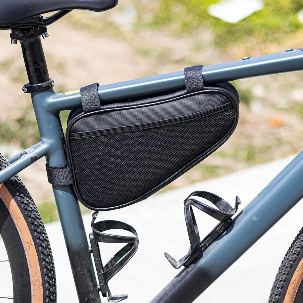 Bolsa para sillín impermeable triangular MTB gran capacidad ligera - imagen 2