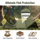 Alfombra de pesaje plegable impermeable para carpas con acolchado - imagen 4
