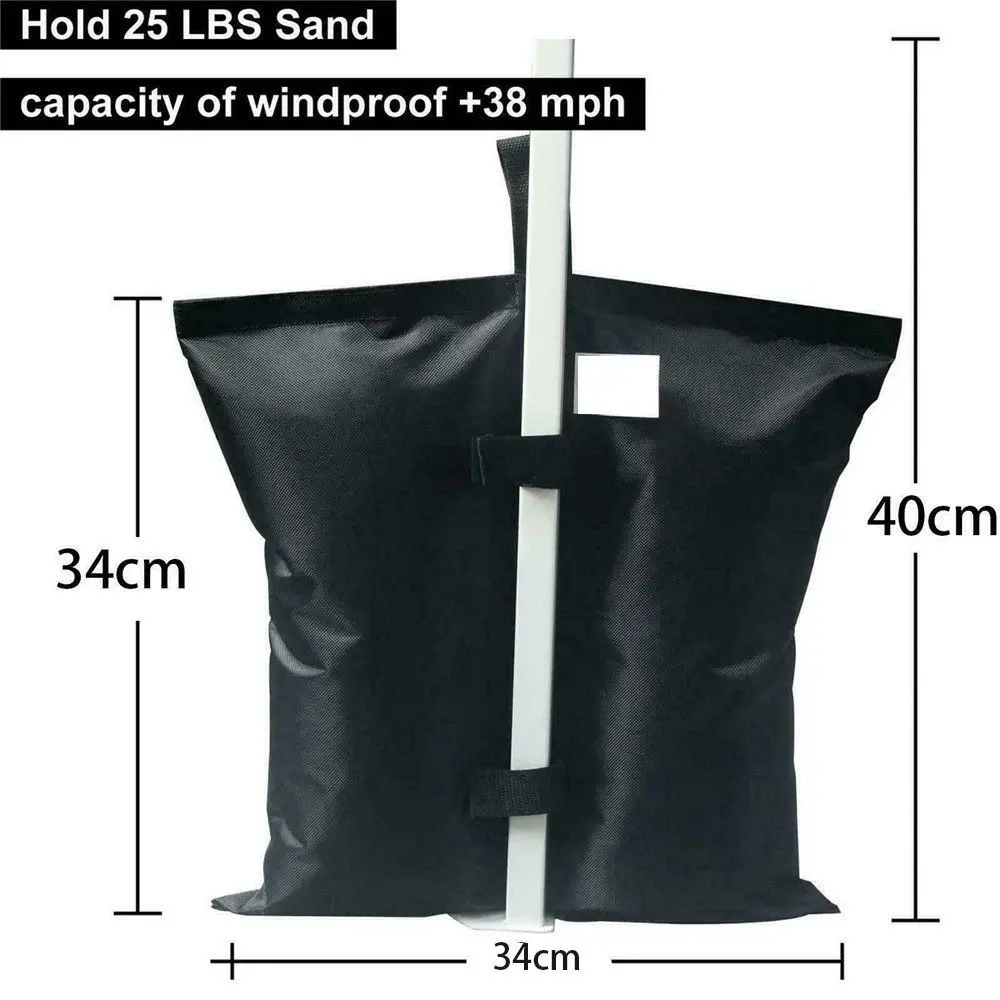 Bolsas de peso impermeables para gazebo