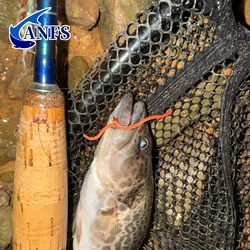 ANFS anzuelos de mosca estilo lombriz para moscas atadas a mano