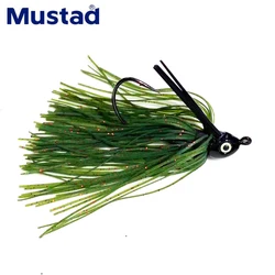 Mustad A007 Anzuelo spinner con skirt de silicona anti-snag