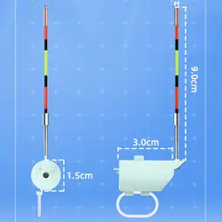 Alarma pesca nocturna LED y sonido, alta sensibilidad, punta caña