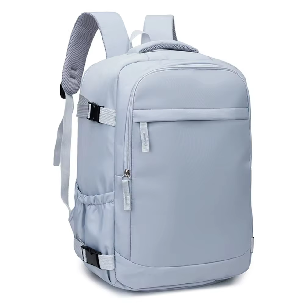 Mochila Oxford con detalles de compartimentos