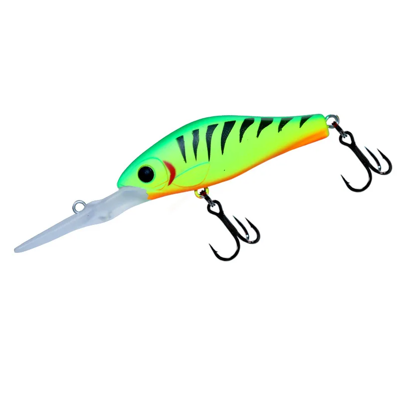 Swolfy Señuelos flotantes tipo Minnow Crankbait para lucio - imagen 2